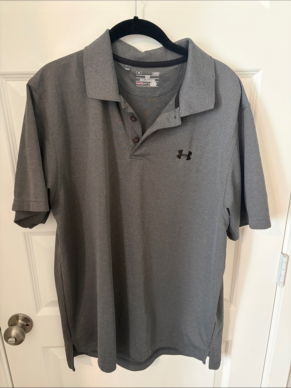 Under Armour Gray Men's Polo Shirt